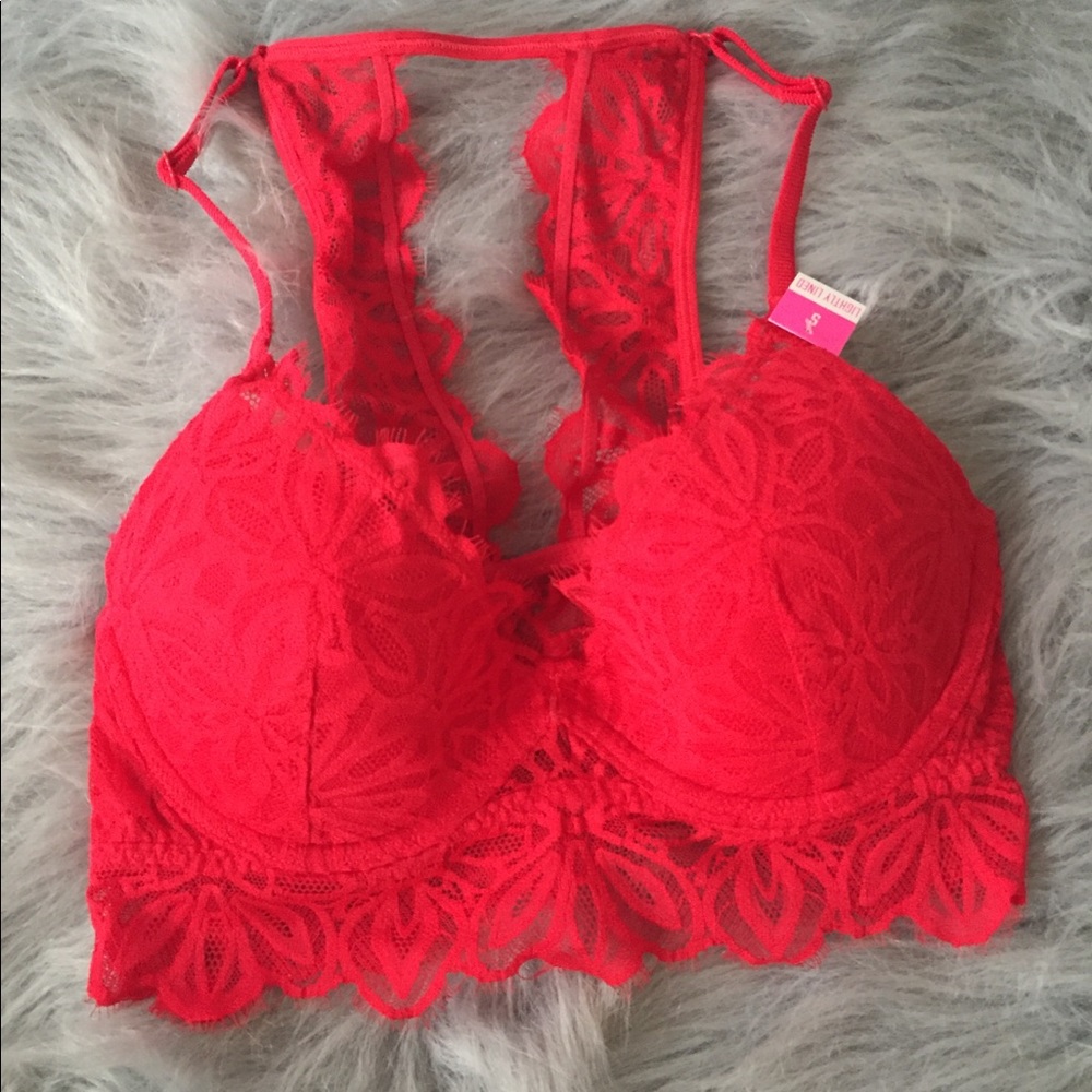 Lightly lined VS Pink bralette